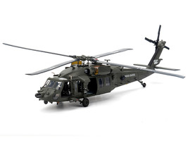 Sikorsky MH 60L Black Hawk Helicopter 160th Special Operations Aviation Regiment Battle of Mogadishu Operation Gothic Serpent Somalia 1993 United States Army 1/48 Diecast Model Bless Wing BW-ZJ08-01