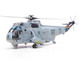 Sikorsky SH 3H Sea King Helicopter 149713 NK 610 Helicopter Anti Submarine Squadron 8 Eightballers Carrier Air Wing 14 USS Independence CV 62 1990s United States Navy 1/72 Diecast Model Legion LEG-14055LF