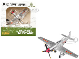 North American P 51D Mustang Aircraft Captured from Chinese Nationalist Forces Chinese People s Revolution Military Museum People s Liberation Army Air Force 1/72 Diecast Model Airplane Legion LEG-14663LA