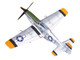 North American P 51D Mustang Aircraft Margaret IV James Tapp 78th Fighter Squadron 15th Fighter Group Twentieth Air Force Iwo Jima 1945 United States Army Air Forces 1/72 Diecast Model Airplane Legion LEG-14663LF