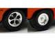 Centerline Keystone Wheel and Tire Set of 4 pieces from 1970 Plymouth HEMI Cuda for 1/18 Scale Models ACME A1806139W