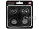 Centerline Keystone Wheel and Tire Set of 4 pieces from 1970 Plymouth HEMI Cuda for 1/18 Scale Models ACME A1806139W Centerline Keystone Wheel and Tire Set of 4 pieces from 1970 Plymouth HEMI Cuda for 1/18 Scale Models ACME A1806139W