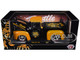 1956 Ford F 100 Pickup Truck Throttle Black with Brown Top and Fenders with Graphics Limited Edition to 6250 pieces Worldwide 1/24 Diecast Model Car M2 Machines 40300-143A