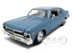 1970 Chevrolet Nova SS Coupe Blue 1/24 Diecast Model Car Maisto 31262