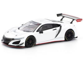 Honda NSX GT3 EVO22 White 1/64 Diecast Model Car Pop Race PR640280