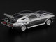 Shelby Mustang GT500 Silver Chrome 1/64 Diecast Model Car Pop Race PR640312