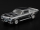 Shelby Mustang GT500 Silver Chrome 1/64 Diecast Model Car Pop Race PR640312