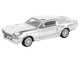 Shelby Mustang GT500 Silver Chrome 1/64 Diecast Model Car Pop Race PR640312 Shelby Mustang GT500 Silver Chrome 1/64 Diecast Model Car Pop Race PR640312