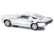 Shelby Mustang GT500 Silver Chrome 1/64 Diecast Model Car Pop Race PR640312 Shelby Mustang GT500 Silver Chrome 1/64 Diecast Model Car Pop Race PR640312