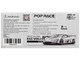 Yangwang U9 Silver Metallic with Black Top and Stripes 1/64 Diecast Model Car Pop Race PR640442