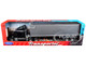 Kenworth T2000 Truck Black with Gray Container Transporter Series 1/32 Diecast Model Welly 32211W-BK Kenworth T2000 Truck Black with Gray Container Transporter Series 1/32 Diecast Model Welly 32211W-BK