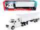 Kenworth T2000 Truck White with White Container Transporter Series 1/32 Diecast Model Welly 32211W-WHW Kenworth T2000 Truck White with White Container Transporter Series 1/32 Diecast Model Welly 32211W-WHW
