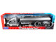 Kenworth T2000 Truck Silver Metallic with Silver Tanker Trailer Transporter Series 1/32 Diecast Model Welly 32212W-SIL Kenworth T2000 Truck Silver Metallic with Silver Tanker Trailer Transporter Series 1/32 Diecast Model Welly 32212W-SIL