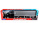 Freightliner Cascadia Truck Black with Silver Container Transporter Series 1/32 Diecast Model Welly 32696W-BKA Freightliner Cascadia Truck Black with Silver Container Transporter Series 1/32 Diecast Model Welly 32696W-BKA