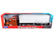 Freightliner Cascadia Truck Bronze Metallic with White Container Transporter Series 1/32 Diecast Model Welly 32696W-GLD Freightliner Cascadia Truck Bronze Metallic with White Container Transporter Series 1/32 Diecast Model Welly 32696W-GLD