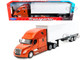 Freightliner Cascadia Truck Bronze Metallic with White Container Transporter Series 1/32 Diecast Model Welly 32696W-GLD Freightliner Cascadia Truck Bronze Metallic with White Container Transporter Series 1/32 Diecast Model Welly 32696W-GLD