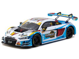 Audi R8 LMS GT3 evo II #30 James Yu Uno Racing Team Macau GT Cup FIA GT World Cup 2024 with A4 Poster Hobby43 Series 1/43 Diecast Model Car Tarmac Works T43-027-24MGP30