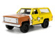 1980 Chevrolet K5 Blazer SpongeBob Star Livery Yellow SpongeBob SquarePants 1999 Current TV Series Hollywood Rides Series 1/32 Diecast Model Car Jada 33067