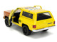 1980 Chevrolet K5 Blazer SpongeBob Star Livery Yellow SpongeBob SquarePants 1999 Current TV Series Hollywood Rides Series 1/32 Diecast Model Car Jada 33067