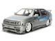 Volkswagen Jetta Raw Metal Color Brush Finish The Fast and the Furious 2001 Movie 25 Years of Fast & Furious Series 1/24 Diecast Model Car Jada 37820