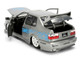 Volkswagen Jetta Raw Metal Color Brush Finish The Fast and the Furious 2001 Movie 25 Years of Fast & Furious Series 1/24 Diecast Model Car Jada 37820