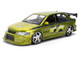 Brian s Mitsubishi Lancer Evolution VII Green Color Brush Finish 2 Fast 2 Furious 2003 Movie 25 Years of Fast & Furious Series 1/24 Diecast Model Car Jada 37874Brian s Mitsubishi Lancer Evolution VII Green Color Brush Finish 2 Fast 2 Furious 2003 Movie 25 Years of Fast & Furious Series 1/24 Diecast Model Car Jada 37874