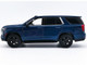 2025 Chevrolet Tahoe PPV Dark Blue Custom Builder s Kit Law Enforcement and Public Service Series 1/24 Diecast Model Car Motormax 76816-BB-DBL