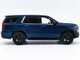 2025 Chevrolet Tahoe PPV Dark Blue Custom Builder s Kit Law Enforcement and Public Service Series 1/24 Diecast Model Car Motormax 76816-BB-DBL