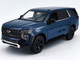 2025 Chevrolet Tahoe PPV Dark Blue Custom Builder s Kit Law Enforcement and Public Service Series 1/24 Diecast Model Car Motormax 76816-BB-DBL