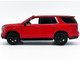 2025 Chevrolet Tahoe PPV Red Custom Builder s Kit  Law Enforcement and Public Service Series 1/24 Diecast Model Car Motormax 76816-BB-R