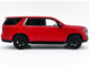 2025 Chevrolet Tahoe PPV Red Custom Builder s Kit  Law Enforcement and Public Service Series 1/24 Diecast Model Car Motormax 76816-BB-R