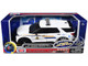 2022 Ford Police Interceptor Utility White Royal Canadian Mounted Police RCMP with Flashing Light Bar and Front and Rear Lights and Sounds 1/24 Diecast Model Car Motormax 79549W 2022 Ford Police Interceptor Utility White Royal Canadian Mounted Police RCMP with Flashing Light Bar and Front and Rear Lights and Sounds 1/24 Diecast Model Car Motormax 79549W