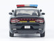 2023 Dodge Charger Pursuit Police Car California Highway Patrol CHP Black and White with Flashing Light Bar and Front and Rear Lights and Sounds 1/24 Diecast Model Car Motormax 79625