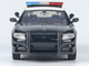 2023 Dodge Charger Pursuit Police Car California Highway Patrol CHP Black and White with Flashing Light Bar and Front and Rear Lights and Sounds 1/24 Diecast Model Car Motormax 79625