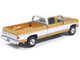 1975 GMC Sierra Classic K2500 Pickup Truck Yuba Gold Metallic and White 1/64 Diecast Model Car IXO Models IA64012