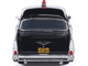 1957 Chevrolet One Fifty Police Car Kentucky State Police Black with Yellow Stripes 1/64 Diecast Model Car IXO Models IA64015