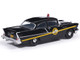 1957 Chevrolet One Fifty Police Car Kentucky State Police Black with Yellow Stripes 1/64 Diecast Model Car IXO Models IA64015