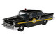 1957 Chevrolet One Fifty Police Car Kentucky State Police Black with Yellow Stripes 1/64 Diecast Model Car IXO Models IA64015 1957 Chevrolet One Fifty Police Car Kentucky State Police Black with Yellow Stripes 1/64 Diecast Model Car IXO Models IA64015