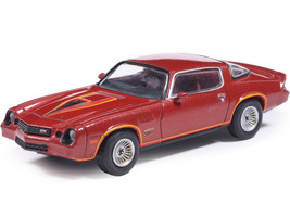 1978 Chevrolet Camaro Z28 Carmine Red Metallic with Red Interior 1/64 Diecast Model Car IXO Models IA64017