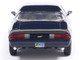 1981 Chevrolet Camaro Z28 Dark Blue Metallic with Gold Stripes and Interior 1/64 Diecast Model Car IXO Models  IA64018