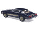 1981 Chevrolet Camaro Z28 Dark Blue Metallic with Gold Stripes and Interior 1/64 Diecast Model Car IXO Models  IA64018