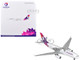 Airbus A330 200 Commercial Aircraft Hawaiian Airlines N360HA White with Purple Tail Graphics Gemini 200 Series 1/200 Diecast Model Airplane GeminiJets G2HAL1504 Airbus A330 200 Commercial Aircraft Hawaiian Airlines N360HA White with Purple Tail Graphics Gemini 200 Series 1/200 Diecast Model Airplane GeminiJets G2HAL1504