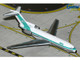 Boeing 727 100 Commercial Aircraft British West Indian Airways 9Y TCO White with Light Green Stripes 1/400 Diecast Model Airplane GeminiJets GJBWA2376