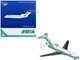 Boeing 727 100 Commercial Aircraft British West Indian Airways 9Y TCO White with Light Green Stripes 1/400 Diecast Model Airplane GeminiJets GJBWA2376 Boeing 727 100 Commercial Aircraft British West Indian Airways 9Y TCO White with Light Green Stripes 1/400 Diecast Model Airplane GeminiJets GJBWA2376
