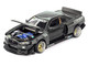 Nissan Skyline GT R R34 RHD (Right Hand Drive #94 Kaido Works GReddy V2 Carbon Fiber and Dark Gray Metallic Designed by Jun Imai Kaido House Special 1/64 Diecast Model Car Mini GT KHMG222