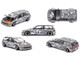 Honda Civic EF Manga V1 Gray Metallic with Graphics Designed by Jun Imai Kaido House Special 1/64 Diecast Model Car Mini GT KHMG260