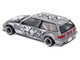 Honda Civic EF Manga V1 Gray Metallic with Graphics Designed by Jun Imai Kaido House Special 1/64 Diecast Model Car Mini GT KHMG260