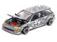 Honda Civic EF Manga V1 Gray Metallic with Graphics Designed by Jun Imai Kaido House Special 1/64 Diecast Model Car Mini GT KHMG260