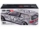 Honda Civic EF Manga V1 Gray Metallic with Graphics Designed by Jun Imai Kaido House Special 1/64 Diecast Model Car Mini GT KHMG260