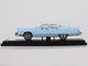 1979 Lincoln Continental Town Car Wedgewood Blue with White Top and White Interior 1/64 Diecast Model Car Sun Star SS-60004